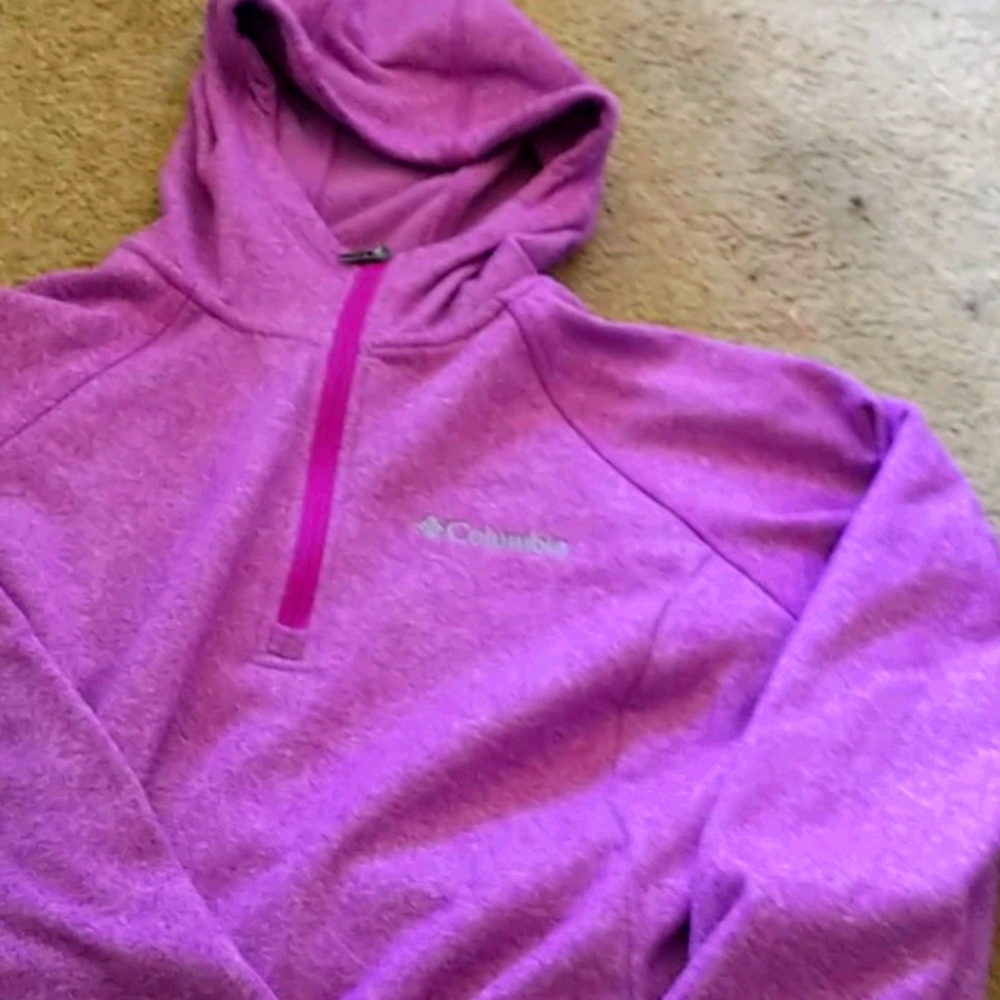 Columbia zip up sweatshirt